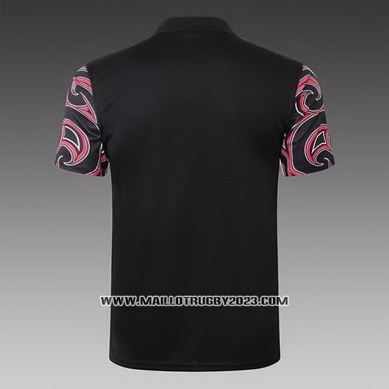 Maillot Polo Nouvelle-zelande All Blacks Maori Rugby 2019 Noir